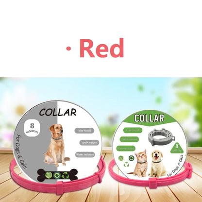 New 8 Month Dog Anti Flea And Tick Collar Dog Antiparasitic Collar Pet Accessories Cats Collars Pet Product Puppy Perro Supplies