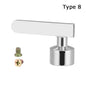 1Pcs Faucet Handle Triangle Valve Small Spout Dish Basin Handle Quick Open Valve Core Handwheel Faucet Switch Handle Bathroom