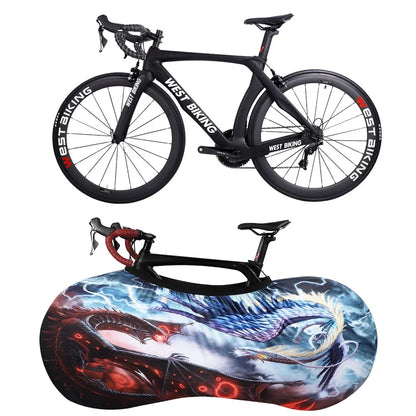 WEST BIKING Bike Protector Cover MTB Road Bicycle Full Protective Gear Anti-dust Wheels Frame Scratch-proof Cycling Accessories