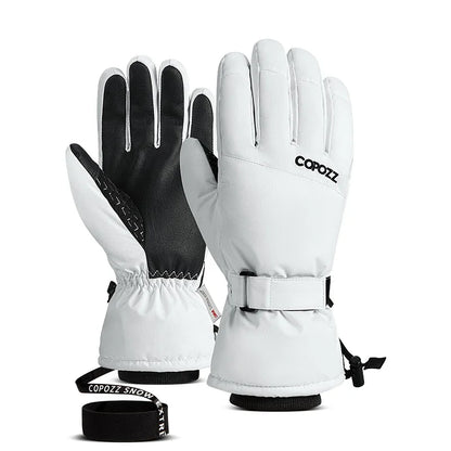 COPOZZ Men Women Ski Gloves Ultralight Waterproof Winter Warm Gloves Snowboard Gloves Motorcycle Riding Snow Windproof Gloves