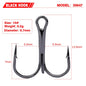 10pcs 35647 3/0#-14# High Carbon Steel Fishing Hook Barbed Treble Hooks Fishhooks Carp Fishing Tackle Round Bend For Bass