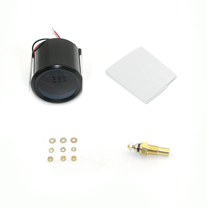 2" 52mm Smoke lens with sensor Boost gauge bar psi/Vacuum/Water temp/Oil temp/Oil pressure/Voltmeter/Tachometer RPM