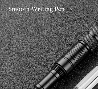 10-In-1 Multi Function Tactical Pen Emergency Flashlight Screwdriver Bottle Opener Outdoor Survival Self Defense Rescue EDC Tool