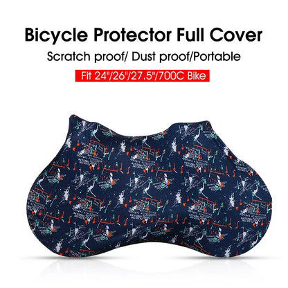 WEST BIKING Bike Protector Cover MTB Road Bicycle Full Protective Gear Anti-dust Wheels Frame Scratch-proof Cycling Accessories