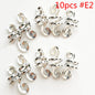 5Pcs Golden Silver Viking Spiral Charms Hair tubes Braid Dread Dreadlock Beads Clips Cuffs Rings Jewelry Hair Accessories woman