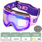 Ski Goggles Snowboard Mask For Men Women Skiing Eyewear UV400 Snow Protection Over Glasses Magnetic Mountaineering Glasses