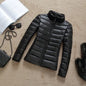 2025 New 90% White Duck Down Jacket Women Autumn Winter Warm Coat Lady Ultralight Duck Down Jacket Female Windproof Parka Tops