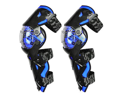 Red Motocross Knee Pads Motorcycle Knee Guard Moto Protection Motocross Equipment Motorcycle Knee Protector Safety Guards
