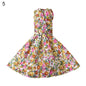 1 Set New Summer DIY Dolls Dress Toys Bikini Cloth Lace Skirt Toys Clothes Skirt Fabric Sewing for 16cm/31cm Doll Accessories