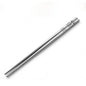 Keith Titanium Tableware Chinese Chopsticks Square Solid Chopsticks Ultralight Outdoor Camping Bacteriostatic Tableware 230mm