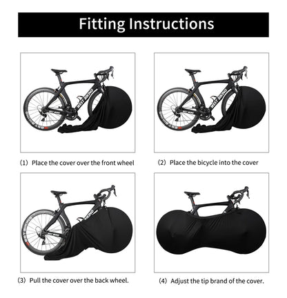 WEST BIKING Bike Protector Cover MTB Road Bicycle Full Protective Gear Anti-dust Wheels Frame Scratch-proof Cycling Accessories