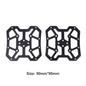 2PCS Aluminum Alloy Bike Clipless Pedals Universal Compatible Bicycle Clipless Pedal Platform Adapters for SPD KEO Road MTB Bike