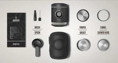 WACACO Picopresso Portable Espresso Maker, Specialty Coffee Machine, 18 Bar Pressure Travel Coffee,  Gift, New Year