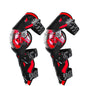 Red Motocross Knee Pads Motorcycle Knee Guard Moto Protection Motocross Equipment Motorcycle Knee Protector Safety Guards