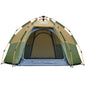 Desert&Fox Pop-up Automatic Tent 3-4 Person Instant Camping Tent Backpacking Family Dome Tents for Camping Hiking Travelling