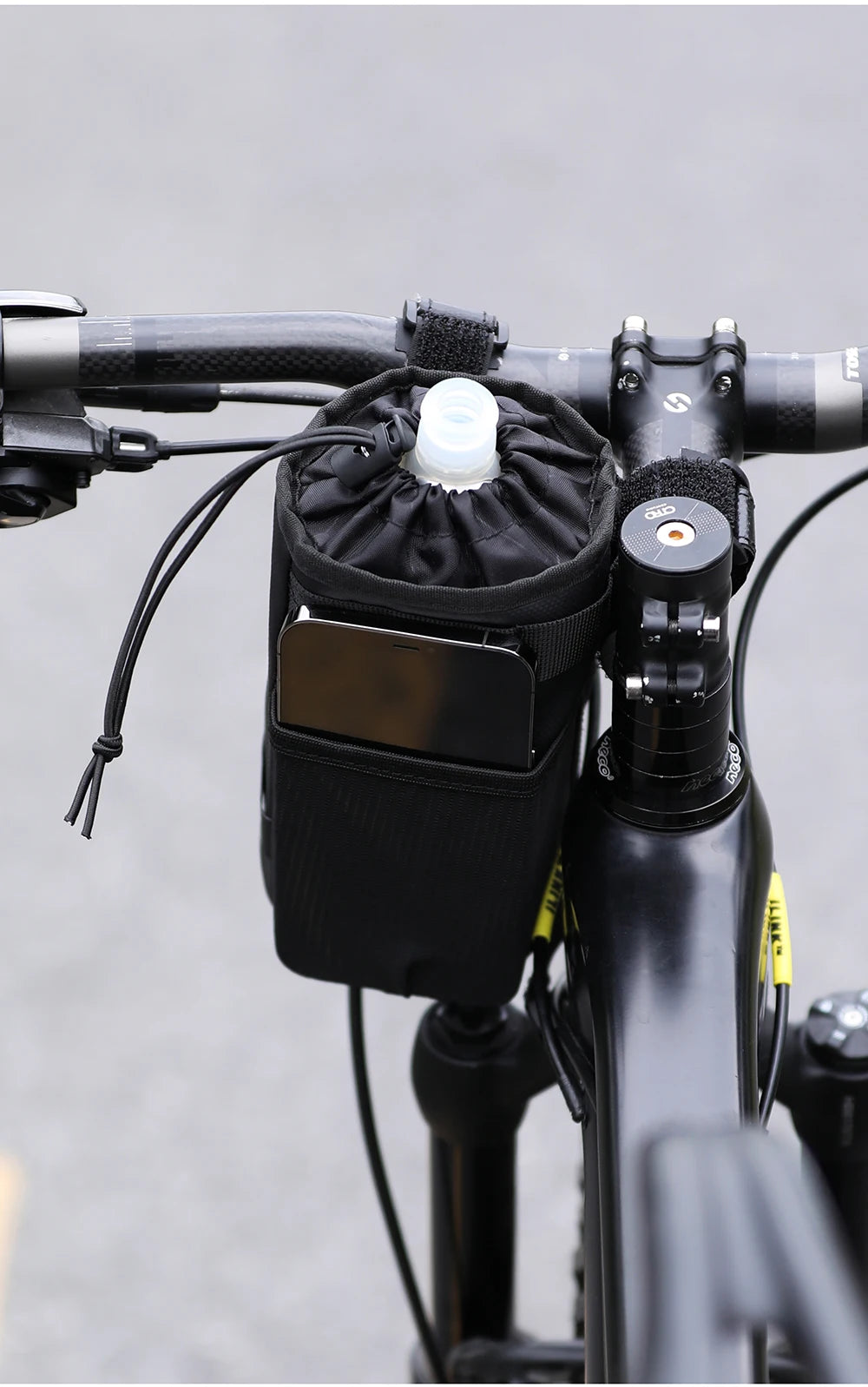 Rhinowalk Handlebar Bag Cycling Water Bottle Carrier Pouch MTB Bike Kettle Bag Riding Handlebar Bag Bicycle Accessories