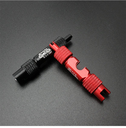 MUQZI MTB Road Bike Schrader Presta Valve Removal Wrench Multifunction Tire Valve Installation Spanner Valve Core Tool