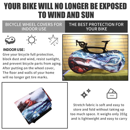 WEST BIKING Bike Protector Cover MTB Road Bicycle Full Protective Gear Anti-dust Wheels Frame Scratch-proof Cycling Accessories