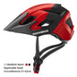 ROCKBROS Bike Headlamp Night Cycling Helmet With Glowing Headlight Warning Light MTB Bicycle Helmet Rechargeable Sport SafetyCap