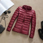2025 New 90% White Duck Down Jacket Women Autumn Winter Warm Coat Lady Ultralight Duck Down Jacket Female Windproof Parka Tops