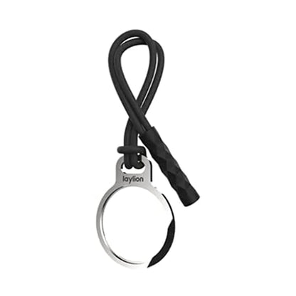 New For Apple AirTag Tracker Holder Stainless Steel Metal Ring Protective Case With Anti-Lost Waterproof Device With Keychain