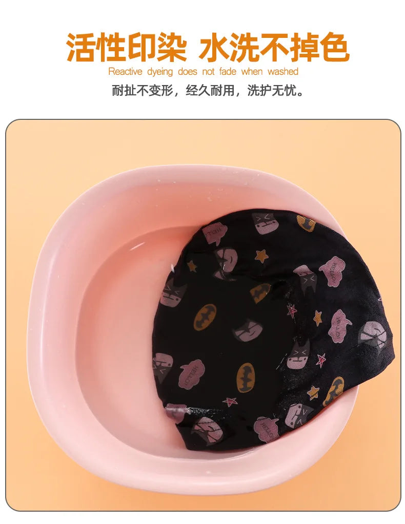 Autumn Winter Cotton Knit Children's Hat Collar 2 Set Boys and Girls Hats Set Baby Solid Color Scarf Cap two-piece