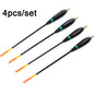 4/5pcs Fishing Floats Mixed Size Balsa Weight Bobber Cork Barguzinsky Fir Float Vertical Pesca For Carp Durable Fishing Tackle