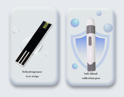 Blood Glucose Tester Household Tester Blood Analyzer Middle-Aged And Elderly Medical Blood Tester Without Adjustment