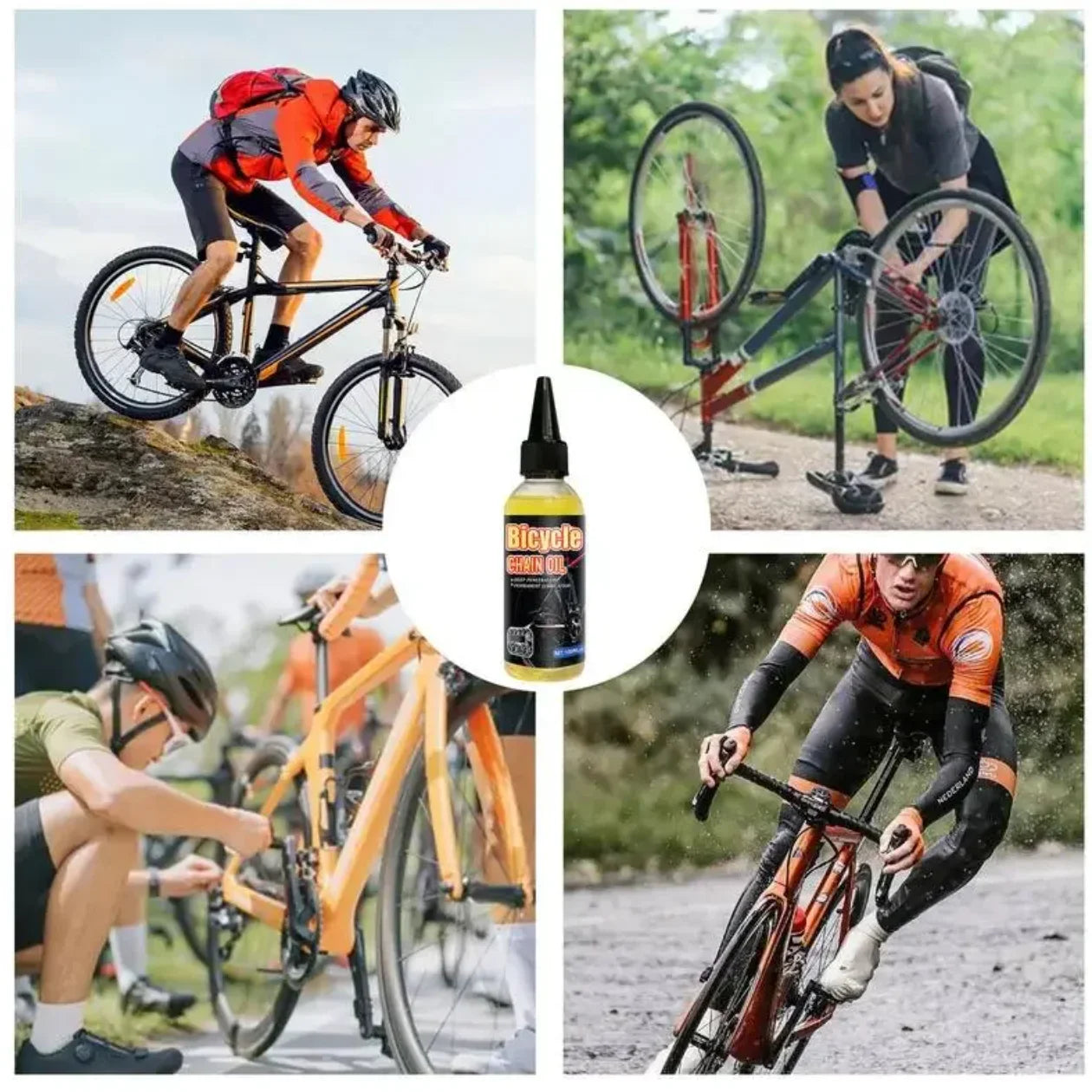 100/300ml Bicycle Special Lubricant MTB Road Bike Mountain Lube Chain Oil for Fork Flywheel Chain Cycling Accessories