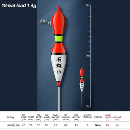 Slip Drift Tube Rock Fishing float New Indicator Fluctuate Floats Bobbers Mix Size Assorted Sizes Light Stick Floats fishing