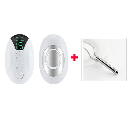 Handheld 20 Levels EMS Sleep Aid Relaxation Treatment Microcurrent Pulse Hypnosis Device Insomnia Rechargeable