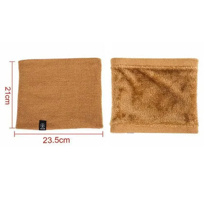 Fleece Neck Gaiter Windproof Warm Face Scarf for Men Women Winter Balaclava Tube Scarf Cold Weather Outdoor Ski Mask Hood