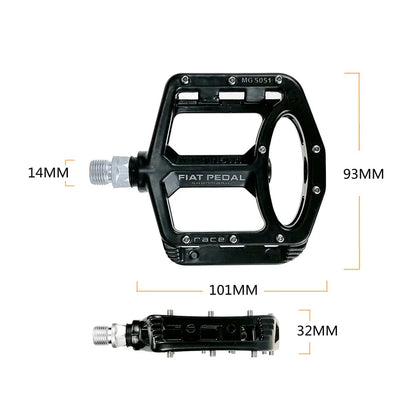SHANMASHI5051 Magnesium alloy mountain bicycle pedal road bike wide comfortable non-slip pedal