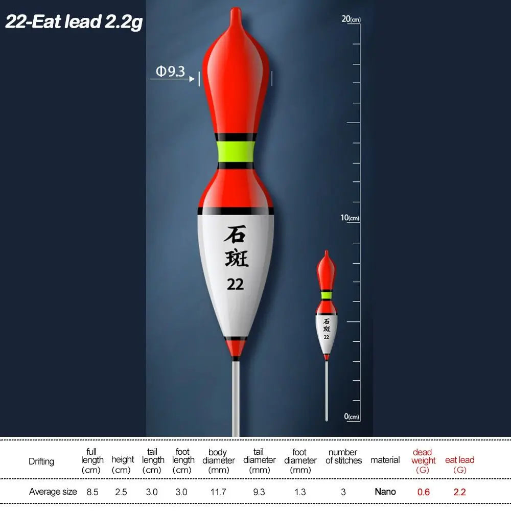 Slip Drift Tube Rock Fishing float New Indicator Fluctuate Floats Bobbers Mix Size Assorted Sizes Light Stick Floats fishing