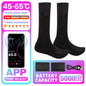 Winter Heated Sock Rechargeable Battery Stocking Men Women Electric Heating Ski Socks Sports Thermal Warmer Foot