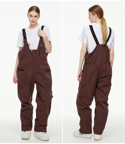 Men's and Women's Ski Pants Bibs, Bibbed Snowboard Pants, Bibs Snow Pants, Ski Suit, Snowboard Bib Trousers, 2025