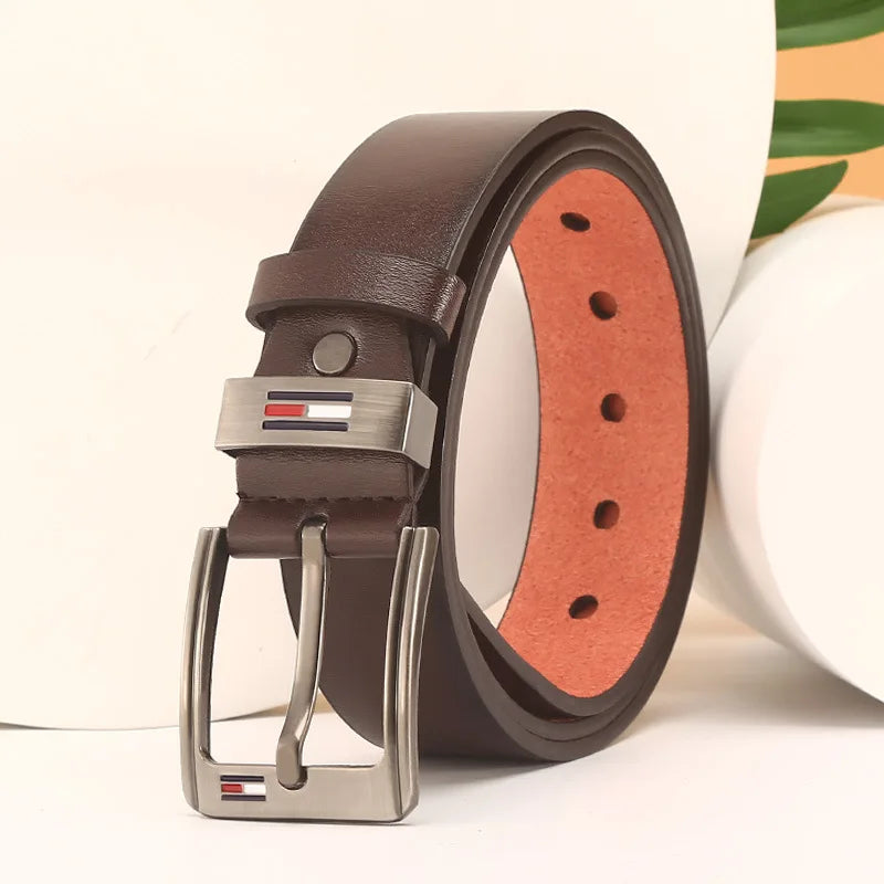 Simple Men's Pin Buckle Belt Korean Version Of The Ffashion Casual Belt Men's Business Belt