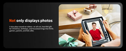 Divoom Times Frame Smart HD Screen | 10.1" DIY Digital Clock | Crypto Stocks Weather Calendar | Tech Gift Desk SetupPicture FramesGoWisse.com