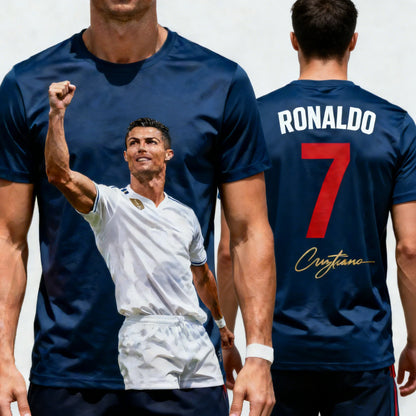 2026 AI-designed Messi #10 men's football jersey summer adult T-shirt daily outdoor sport quick-drying breathable top
