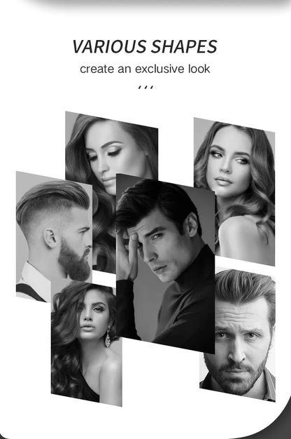 Professional Electroplated Clipper Comb 3 Colors Barber Comb Stylist Styling Tool Accessories Salon Anti-static Hair Cut Comb
