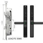 Waterproof Sliding Door Smart Lock Tuya WiFi Fingerprint Digital Code RFID Card Anti-Lock Aluminum Double-Side Electronic Lock