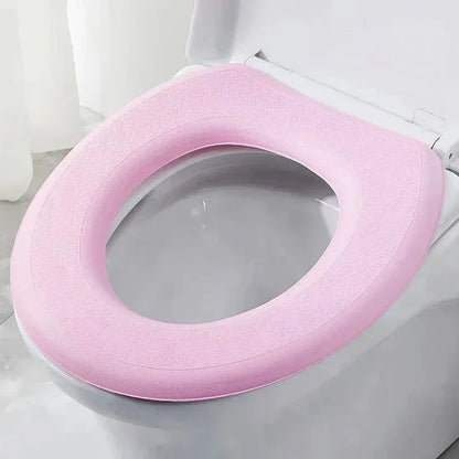 O-shape Toilet Seat Cover Washable Closestool Mat Toilet Cover Accessories