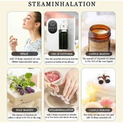 Flameless Aromatherapy Essential Oil Hilton Hotel Aromatherapy Oil Supplement Liquid for Air humidifier Aroma Machine Lasting