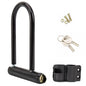 Bicycle U Lock Portables MTB Road Mountain Bike Wheel Lock Steel Anti-theft Safety Motorcycle Scooter Cycling Bicycle Accessorie