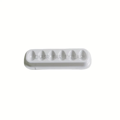 50PCS=1BOX Self Adhering Eyelash Extension Lash Glue Tray Wells Fan maker Private Label  Available