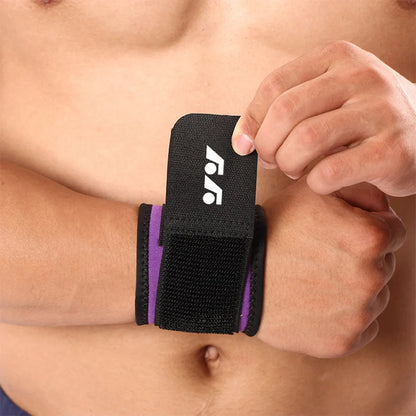 1 Pc Wristband Wrapping Compression Sports Wrist Thin Style Elastic Adjustable Wrist Guard Support Basketball Run Sweatband Gym
