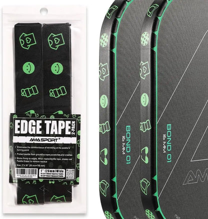 Pickleball Paddle Protection Tape - Paddle Head Edge Guard - Racket Edge Protection Tape -Pickleball Lead Tape- 2 Units Pack