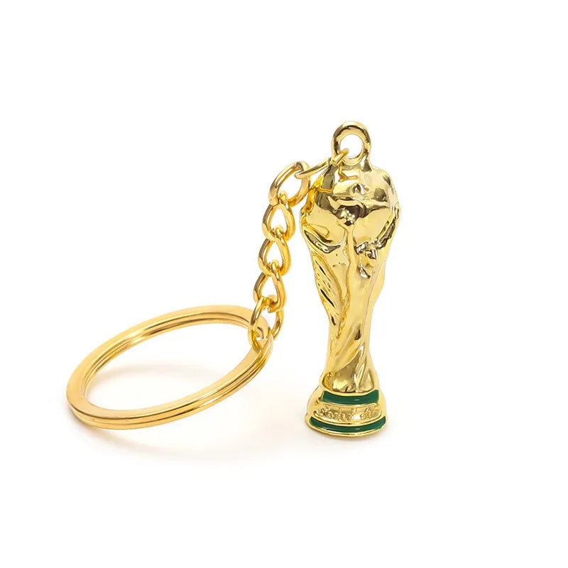 2026 FIFA World Cup Enamel Metal Keychain, UV Printed Soccer Key Ring, Football Fan Souvenir, Car Bag Pendant, Sports Gift