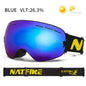 Snowboard Ski Goggles for Men Women UV400 Protection Anti-Fog Ski Glasses Ski Mask Big Face Snow Glasses Skiing Eyewear
