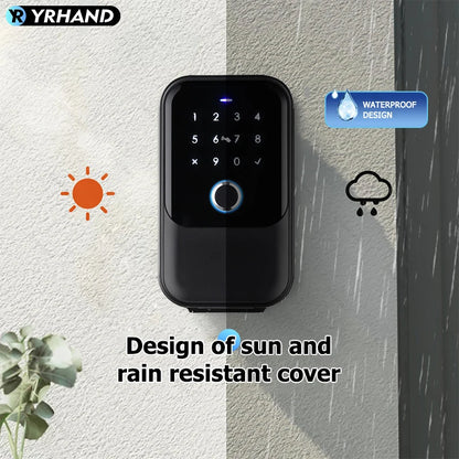 TTlock Smartkey Lock Box Wireless Electronic Key Safe with Digital Code App Controlled Bluetooth Smartlock for Home Key Padlock